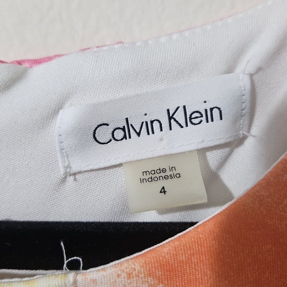 Calvin Klein Floral Scuba Dress - Picture 4 of 6